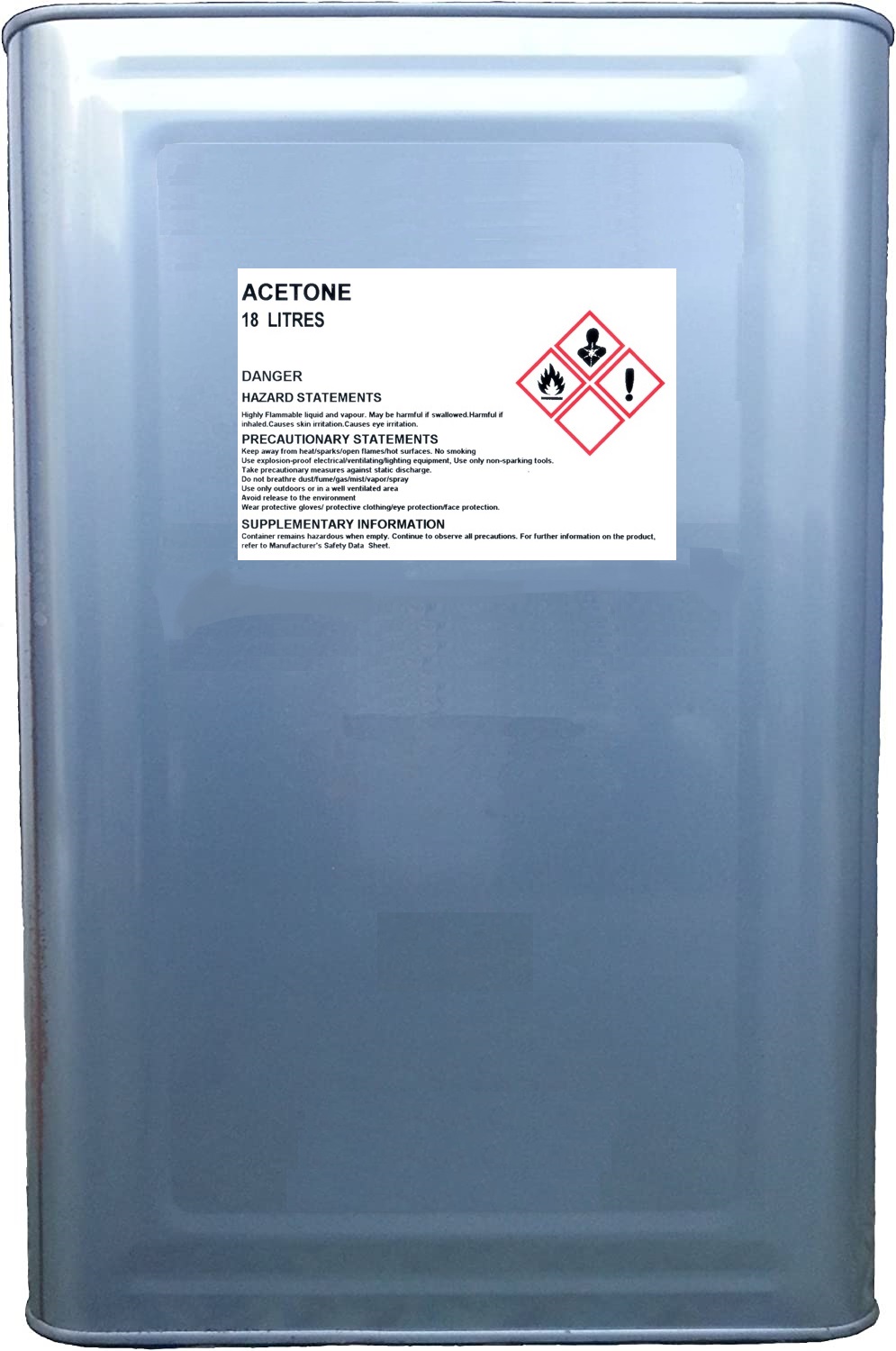 18 LITRES ACETONE
